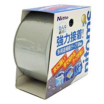 他サイト： ニトムズ(Nitoms) 多用途補修テープ lite 48mm×10m シルバーの商品画像