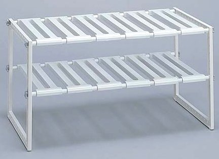 他サイト： 伸晃 シンク下フリーラックワイド 伸縮の商品画像