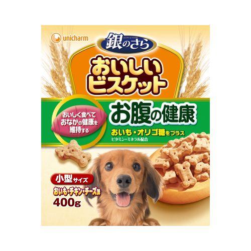 他サイト： [ユニ・チャーム] 銀のさら おいしいビスケット お腹の健康シリーズ小型サイズ 400g (-)の商品画像
