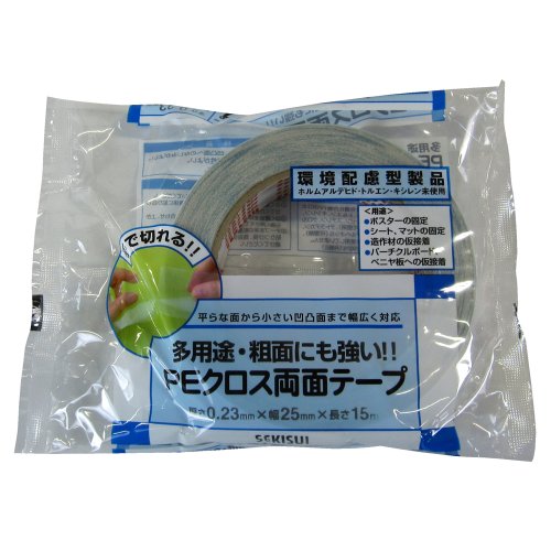 他サイト： 積水化学工業 セキスイ   △PEクロス両面テープ WPECX01 25mm×15m WPECX01の商品画像