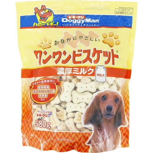 他サイト： ドギーマンハヤシ おなかにやさしい ワンワンビスケット 濃厚ミルク 580gの商品画像