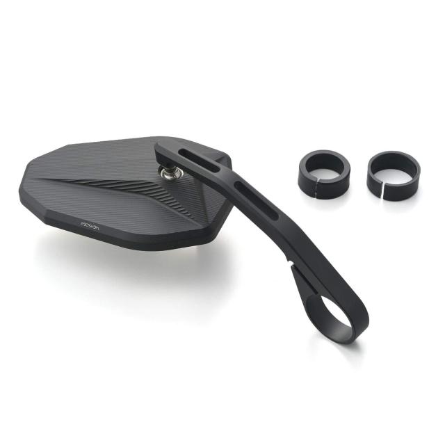 他サイト： デイトナ 【必ず購入前に仕様をご確認下さい】バーエンドミラー VICTORY-X   BK (15151)の商品画像