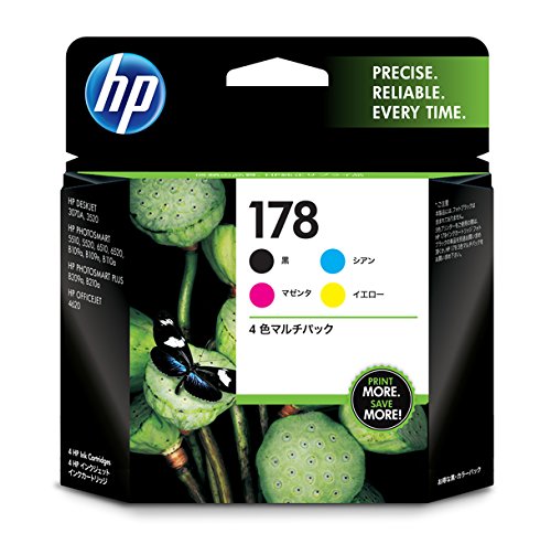 他サイト： HP エイチピー HP 純正 インクカートリッジ HP178 4色マルチパックの商品画像