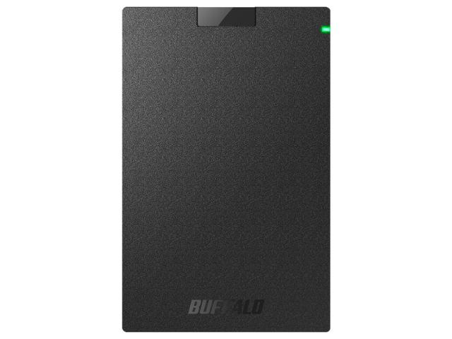 他サイト： BUFFALO バッファロー USB3.2(Gen1)対応ポータブルHDD Type-Cケーブル付 2TB ブラック(HD-PGの商品画像