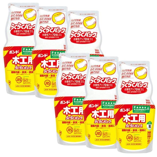 他サイト： ハンディ・クラウン コニシ #40168木工用 ラクラクパック 1kg 6袋の商品画像