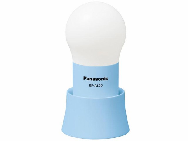 他サイト： PANASONIC パナソニック LEDランタン 乾電池エボルタ付き 電球色 ブルー BF-AL05N-Aの商品画像