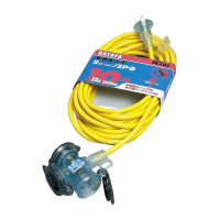 他サイト： ハタヤリミテッド 屋外用延長コード10m FX-103Y (FX-103Y)の商品画像