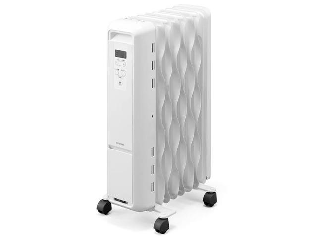 他サイト： IRISOHYAMA アイリスオーヤマ ウェーブ型オイルヒーター マイコン式  IWH2-1208M-W 1台の商品画像