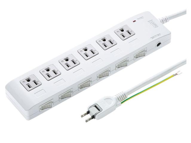 他サイト： SANWASUPPLY サンワサプライ 省エネタップ TAP-S28の商品画像