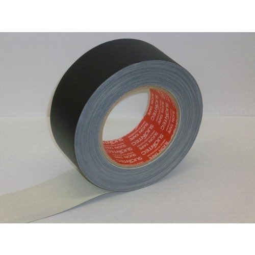 他サイト： スリオンテック 布粘着テープ マットクロス 50mm×25m 黒(334542クロ)の商品画像