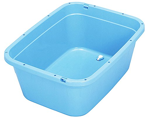 他サイト： 新輝合成 トンボ 角型タライジャンボ 水抜栓付120型【ATL2602】の商品画像