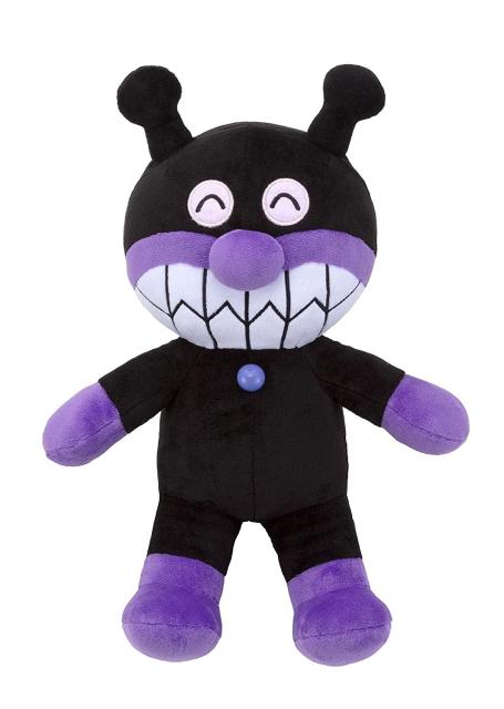 他サイト： セガフェイブ ふわりんスマイルぬいぐるみ ぎゅっとM ばいきんまんの商品画像