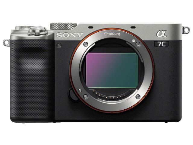他サイト： SONY ソニー ILCE-7C/S デジタル一眼カメラ α7Cボディ シルバー(Eマウント)(ILCE-7C/S)の商品画像