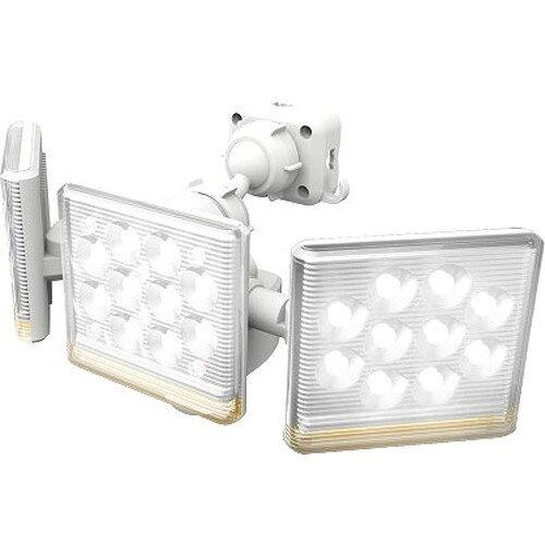 他サイト： ライテックス LED-AC3045 LED防犯センサーライトリモコン付き 12W×3灯フリーアームの商品画像