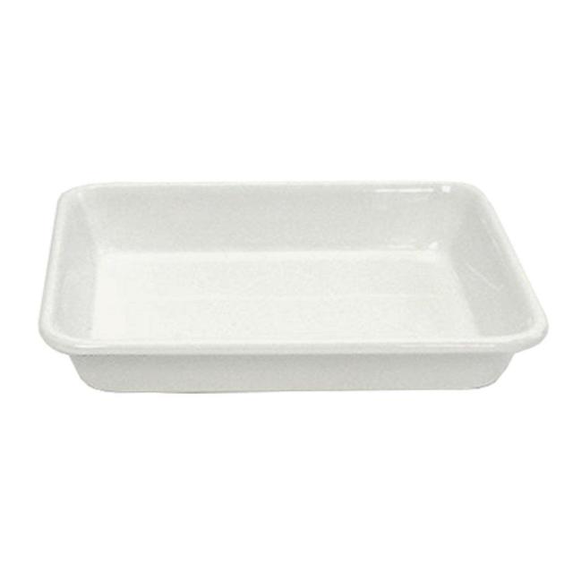 他サイト： 野田琺瑯 ホーロー角バット ホワイト15枚取【ABTJ605】の商品画像