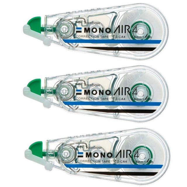 他サイト： トンボ(Tombow) トンボ鉛筆 修正テープ MONO モノエアー 4.2mm 3個 KPB-324の商品画像