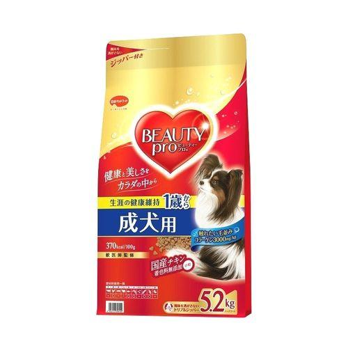 他サイト： [日本ペットフード] ビューティープロ ドッグ 成犬用 1歳から 5.2kg (-)の商品画像