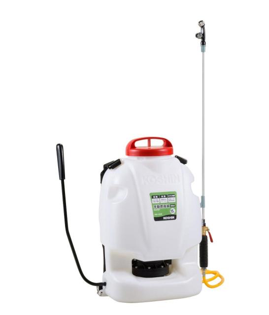 他サイト： 工進(KOSHIN) 背負い式 手動噴霧器 タンク 15L グランドマスター RW-15DX ボールコック 動噴ホース ダイヤフの商品画像