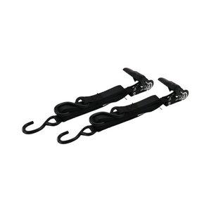 他サイト： イーバリュー(E-Value) E-Value ラチェット式ベルト荷締機 4.5m ブラック 2本組 ERT-25SRの商品画像