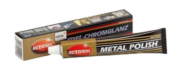 他サイト： AUTOSOL(オートソル) ドイツ本国仕様 オートゾル メタルポリッシュ TUBE 75ml 001 日本語取説の商品画像