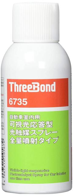 他サイト： スリーボンド(THREEBOND)/可視光応答型光触媒スプレー(全量噴射タイプ) 品番:TB6735の商品画像