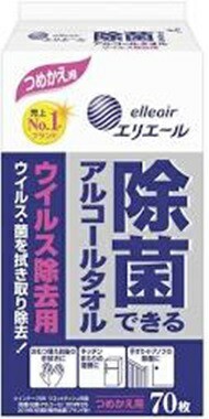 大王製紙 エリエール 除菌できるアルコールタオル ウィルス除去用