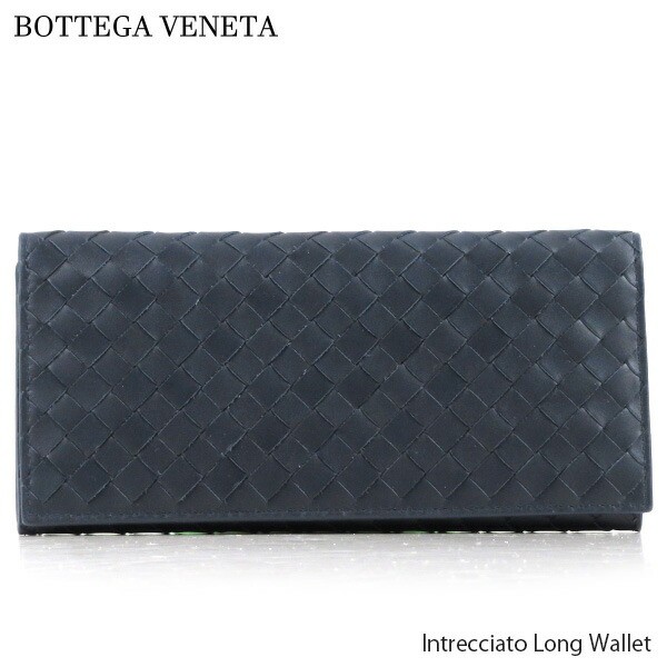 Bottega Veneta ボッテガ ヴェネタ Intrecciato Long Wallet イントレチャート ロング ウォレット カーフレザー 長財布 メンズ 120697 V4