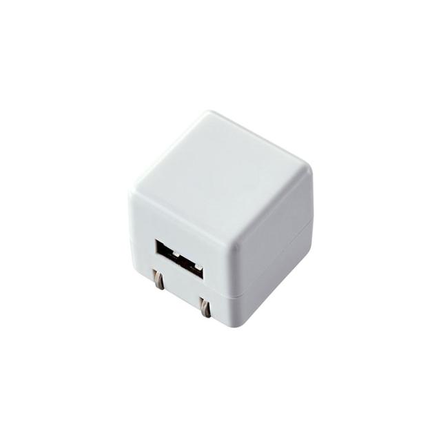 他サイト： エレコム オーディオ用AC充電器 for Walkman CUBE 1A出力 USB1ポート ホワイト AVS-ACUAN007の商品画像