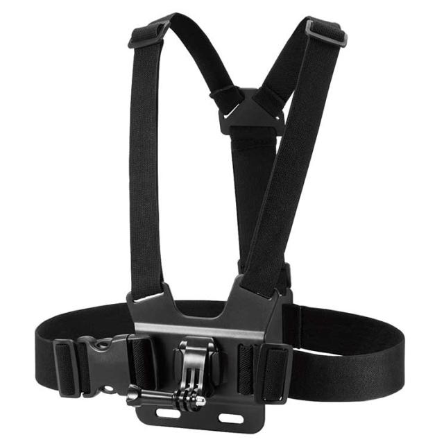 他サイト： エレコム GoPro HERO9 8 7 6 5 mAX用 マウント チェスト型 ハンズフリー撮影 クイックリリースバックルマウの商品画像