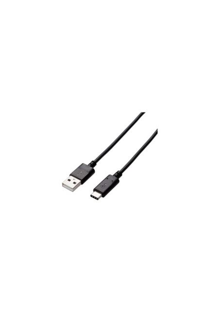 他サイト： エレコム USB3.1ケーブル Gen2 A-Cタイプ 認証品 3A出力 0.5m ブラック ELECOMの商品画像