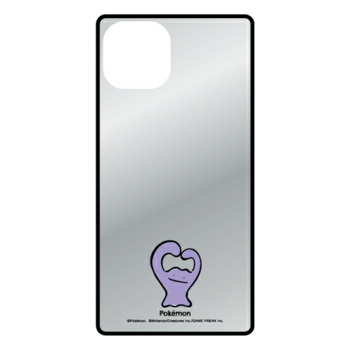 ポケットモンスター iPhone 13 Pro 対応 スクエアミラーケース メタモン