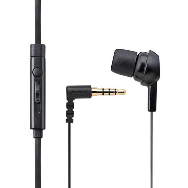 他サイト： エレコム モノラルヘッドホン(マイク付) カナル C3520 ブラックの商品画像