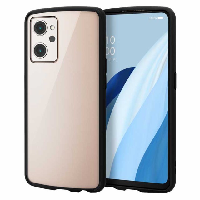 他サイト： エレコム OPPO Reno7 A OPG04 ケース カバー ハイブリッド 耐衝撃 衝撃吸収 弾力性 角エアクッション 軽量 の商品画像