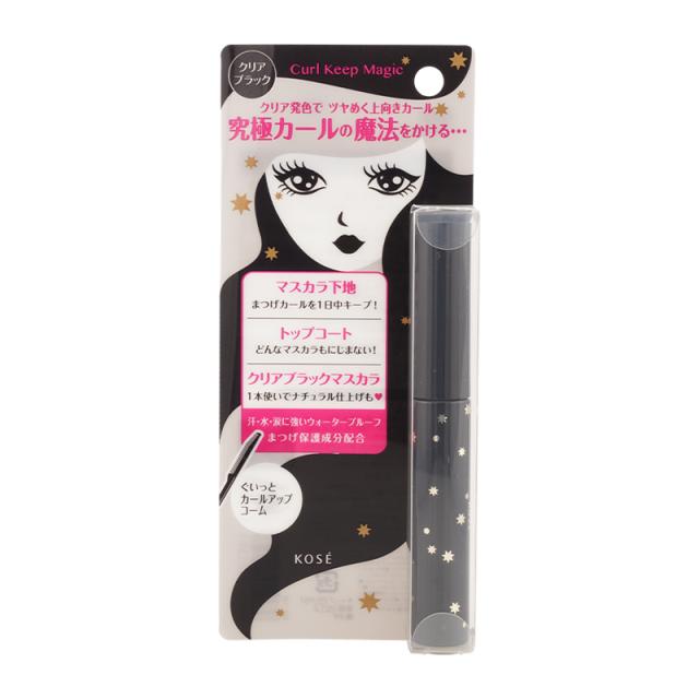 他サイト： KOSE コーセー カールキープマジック クリアブラック 5.5mL メイクアップ マスカラ マスカラ下地 にじみにくい ウォーの商品画像