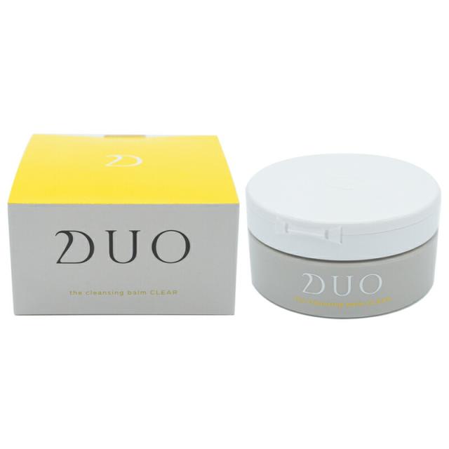 他サイト： DUO デュオ ザ クレンジングバーム クリア 黄箱 90g 保湿 毛穴ケア メイク落とし 洗顔 W 洗顔不要 duo デュオ[の商品画像