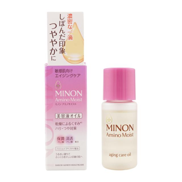 他サイト： MINON ミノン アミノモイスト エイジングケア オイル 本体 20mL 無香料 スキンケア 基礎化粧品 フェイスオイル [ギの商品画像