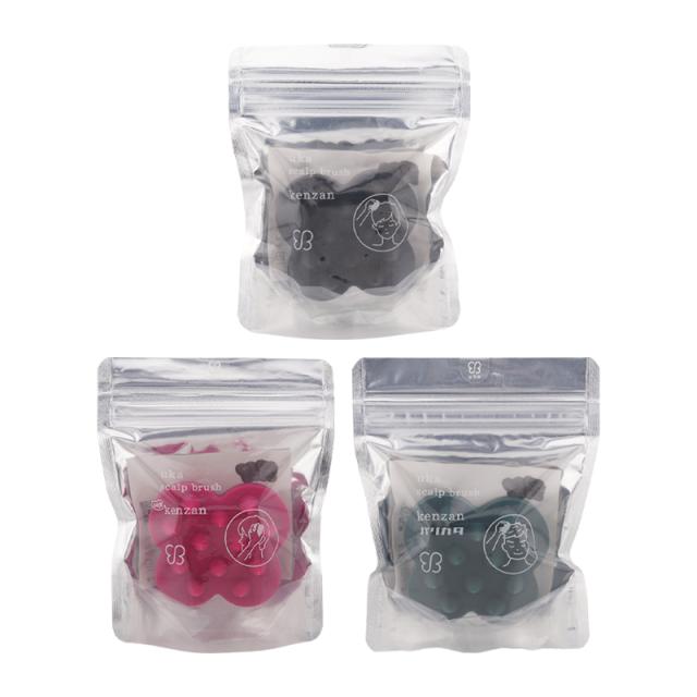 他サイト： uka ウカ スカルプブラシ kenzan [3種類から選べる] シリコン製頭皮用ブラシ ツボ押し 刺激 首肩の凝り 頭皮の硬さの商品画像