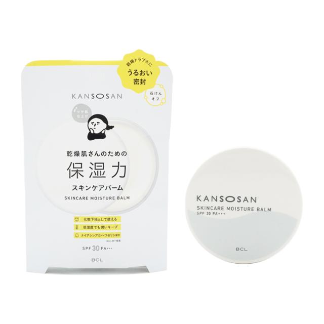 他サイト： KANSOSAN 乾燥さん 保湿力スキンケアバーム 化粧下地 17g SPF30 PA+++ ファンデーション 保湿 スキンケアの商品画像