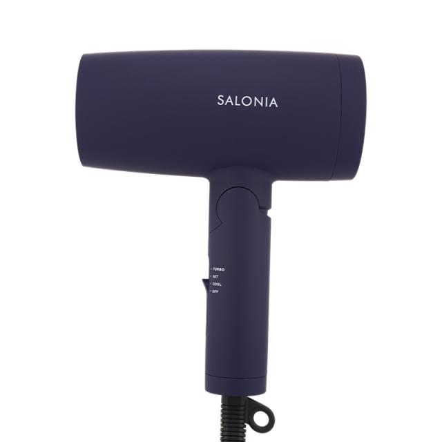 他サイト： SALONIA サロニア スピーディーイオンドライヤー ネイビー ヘアドライヤー 大風量 ダメージ マイナスイオン機能[ギフトラの商品画像