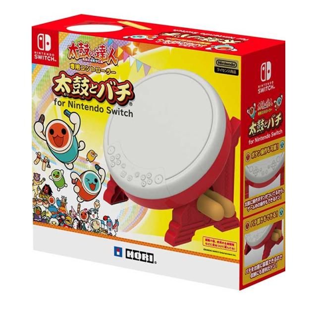 他サイト： 【新品】Switch HORI 太鼓の達人専用コントローラー 太鼓とバチ【宅配便】の商品画像