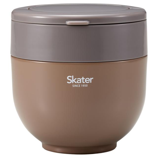 他サイト： 折りたたみ ハンドル付き 保温 保冷 丼 ジャー 800ml お弁当 ランチ 温かい スケーター skater LDNO8AG の商品画像