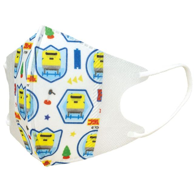他サイト： マスク 不織布 立体 7枚入り キャラクター 子供用 キッズ 不織布マスク 子供 skater スケーター MSKS3N プラレの商品画像