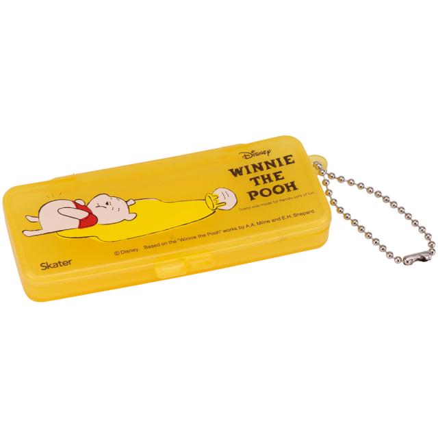 他サイト： 絆創膏 ケース チェーン付 綿棒 アクセサリー 小物入れ トラベル スケーター skater ZBMLC1 くまのプーさん プーの商品画像