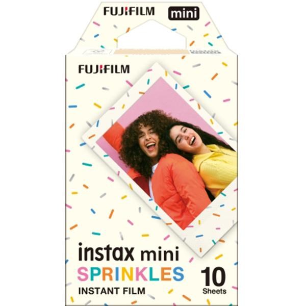 他サイト： FUJIFILM 富士フイルム チェキフィルム instax mini SPRINKLES 10枚入 スプリンクルズ[ラッピングの商品画像