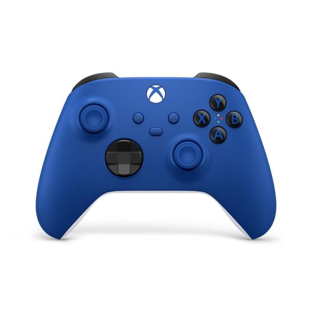 他サイト： Microsoft  マイクロソフト Xbox ワイヤレス コントローラー QAU-00006 [ショック ブルー]【ラッピングの商品画像