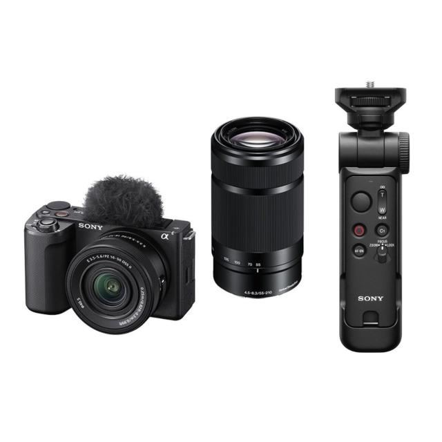 他サイト： 【GP-VPT3グリップセット】SONY ソニー VLOGCAM ZV-E10 II ダブルズームレンズキット ブラック ZV-の商品画像