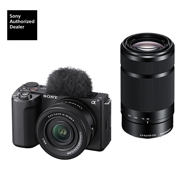 他サイト： SONY ソニー VLOGCAM ZV-E10 II ダブルズームレンズキット ブラック ZV-E10M2X B【JAN:454の商品画像