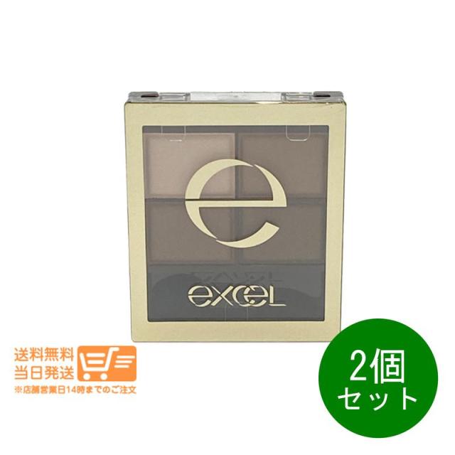 他サイト： 2個セット エクセル スキニーリッチシャドウSR04 スモーキーブラウン アイシャドウ 4.3g アイメイク excel 追跡可の商品画像