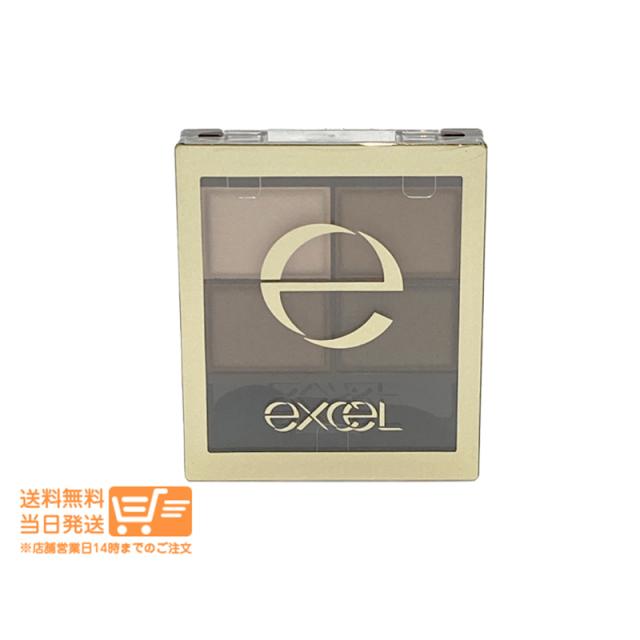 他サイト： エクセル スキニーリッチシャドウSR04 スモーキーブラウン アイシャドウ 4.3g アイメイク excel 定形外郵便発送の商品画像