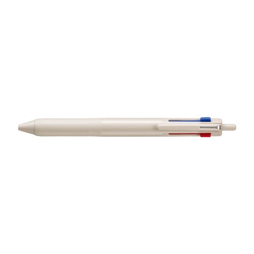 他サイト： 三菱鉛筆 MITSUBISHI ジェットストリーム 新3色ボールペン SXE3-507 軸色: グレージュ インク色:黒、赤、青の商品画像